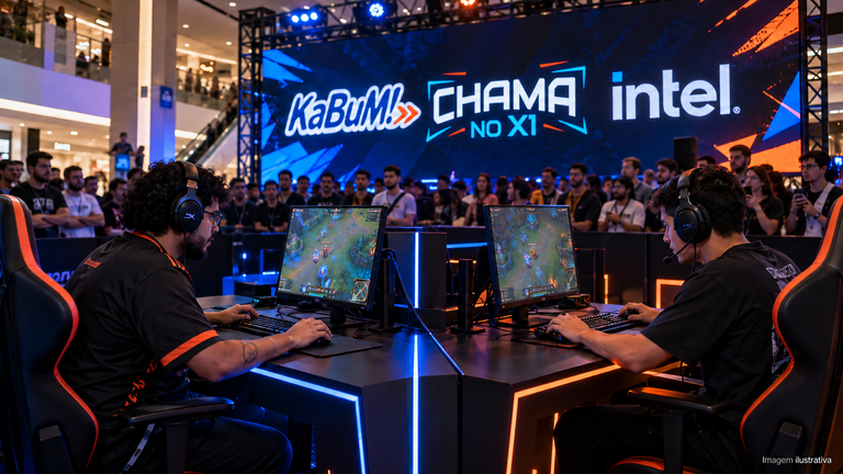 KaBuM! e Intel fazem torneio de League of Legends na Galeria Magalu