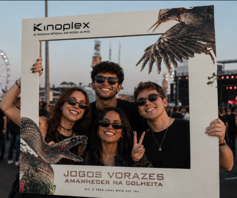Kinoplex e Paris Filmes levam universo de Jogos Vorazes ao Rock in Rio 2026