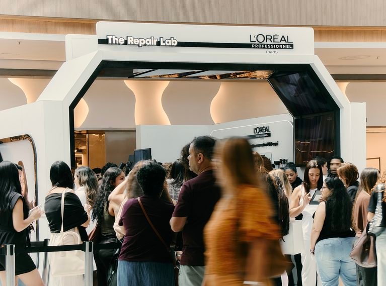 L’Oréal Professionnel instala pop-up global The Repair Lab no Rio