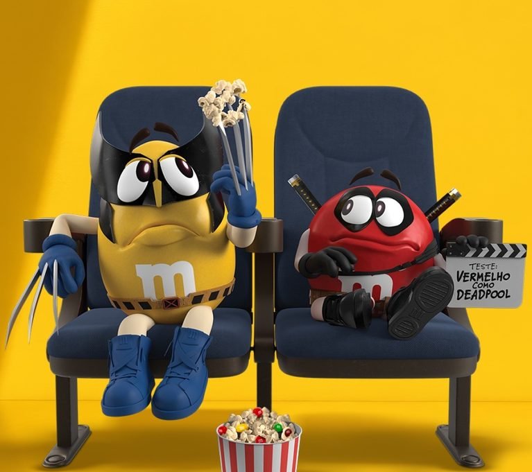 M&M’S e Marvel dão ingressos para duplas fantasiadas no Cinemark do Shopping Eldorado