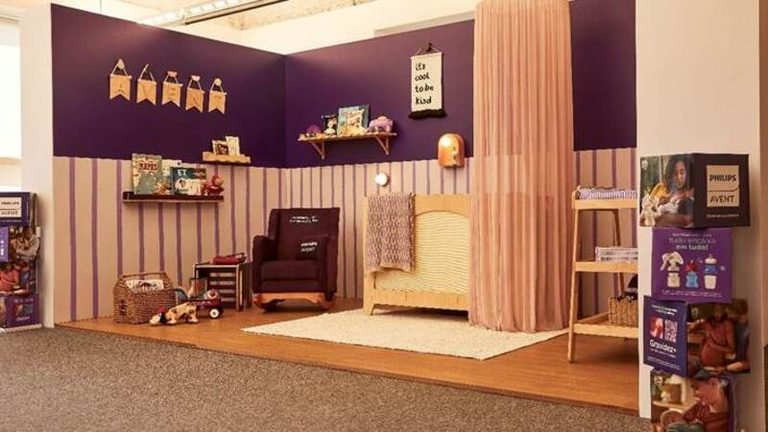 Philips Avent transforma espaço no escritório do Pinterest em quarto de bebê