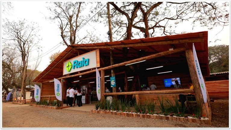 Raia instala piquete com serviços de saúde e locker no Acampamento Farroupilha