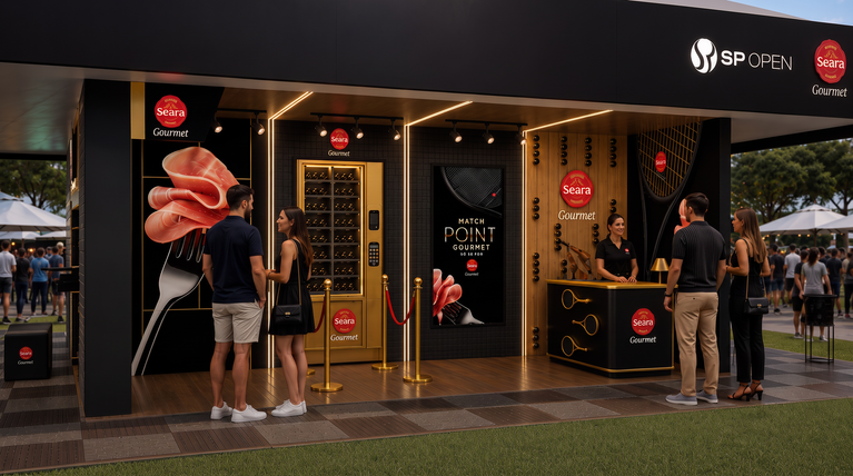 Seara Gourmet oferece degustações, máquina de brindes e corte de Parma no SP Open