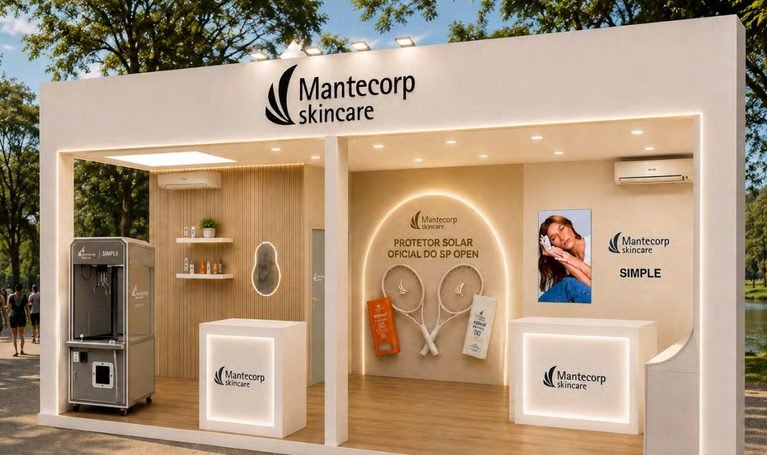 Mantecorp Skincare promove Episol e ativações de fotoproteção no SP Open 2026