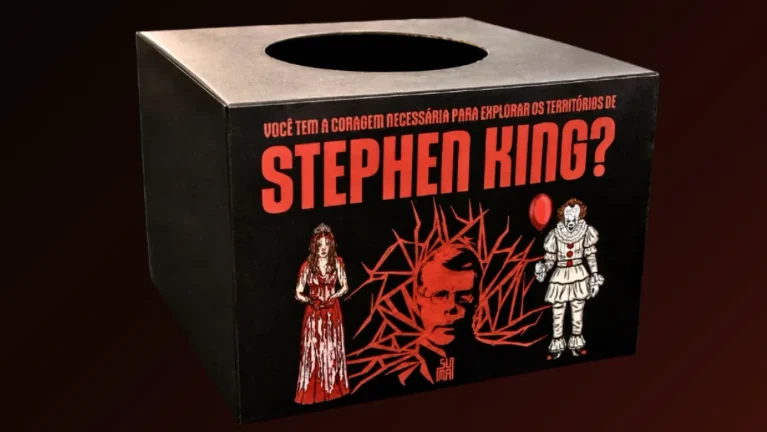 Editora Suma leva caixa misteriosa de Stephen King à Bienal do Livro