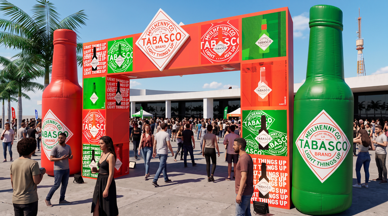 TABASCO oferece degustações e desafios musicais no Coala Festival 2026