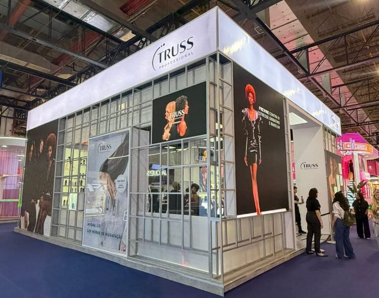 TRUSS levou experimentação de produtos e happy hour para clientes na Beauty Fair
