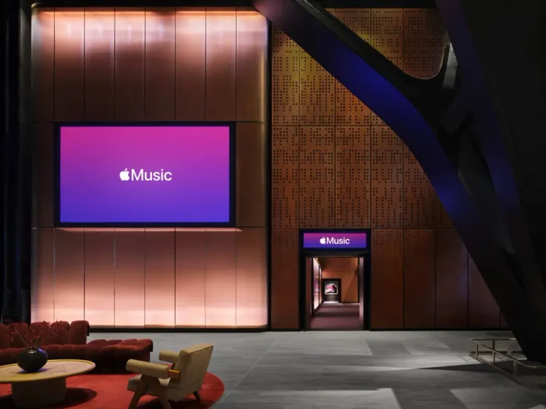 Apple Music Hall em Londres integra transmissão, produção de conteúdo e shows ao vivo