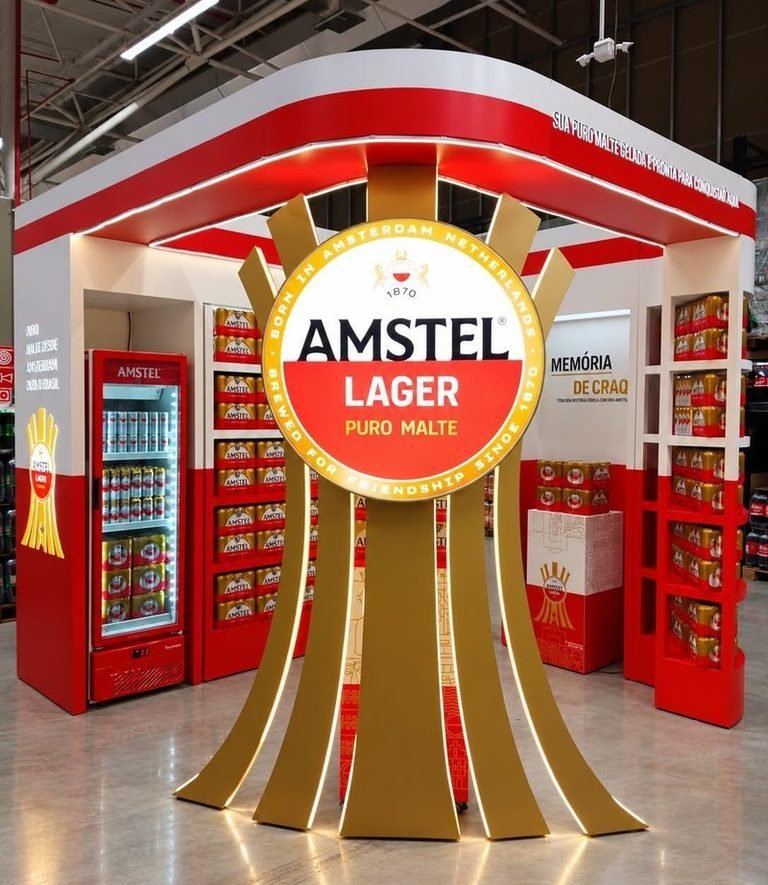 Amstel ativa Libertadores em mais de 1.800 estabelecimentos