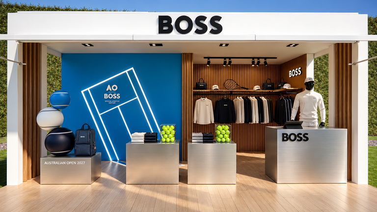BOSS leva pop-up e experiência do Australian Open Junior Series ao Brasil