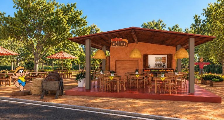 Café do Chico Bento é aberto no Parque da Água Branca