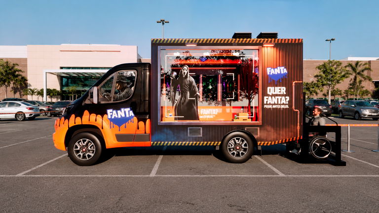 Caminhão Assombrado de Fanta chega a oito cidades com experiências de Halloween
