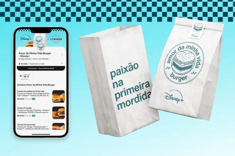 Disney+ transforma hamburgueria de “Amor da Minha Vida” em experiência no iFood