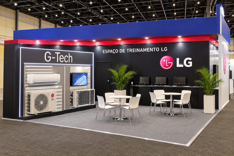 LG leva treinamentos, demonstrações e experiências para instaladores à Febrava Rio