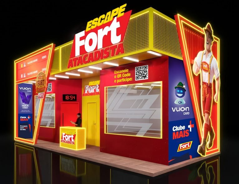 Fort Atacadista leva escape room e experiências à Oktoberfest Blumenau 2026
