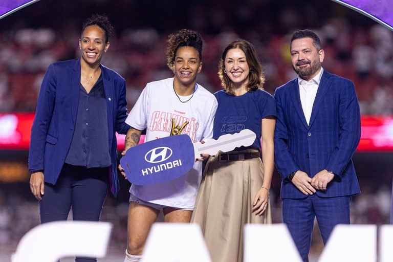 Hyundai teve ativações na final do Brasileirão Feminino