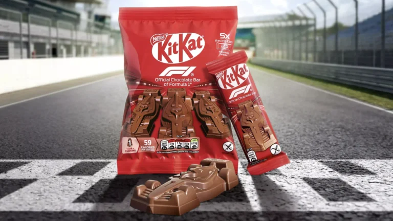 KitKat faz ação para distribuir carrinhos de chocolate da F1 no Brasil