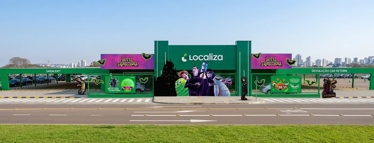 Localiza e Sony Pictures trazem experiências de Hotel Transilvânia