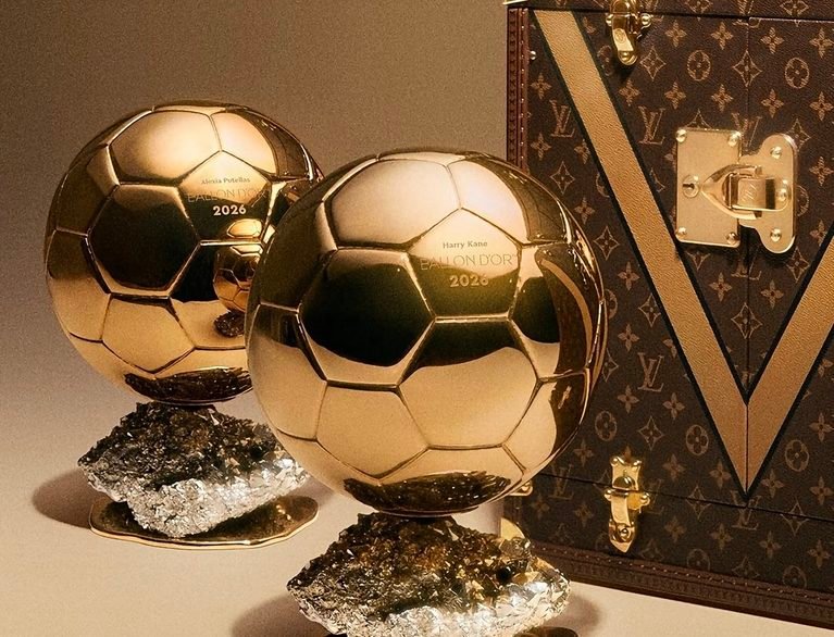 Louis Vuitton cria baús sob medida para troféus da Bola de Ouro 2026