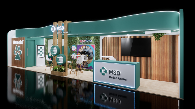 MSD Saúde Animal tem jogos, experiências e conteúdo no Congresso da SBDV
