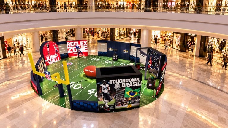 NFL leva NFL Experience a três capitais brasileiras