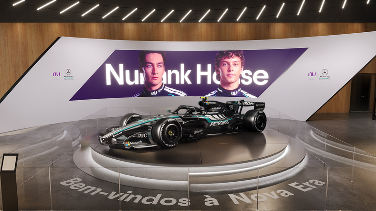 Nubank House chega com experiência da Mercedes-AMG PETRONAS