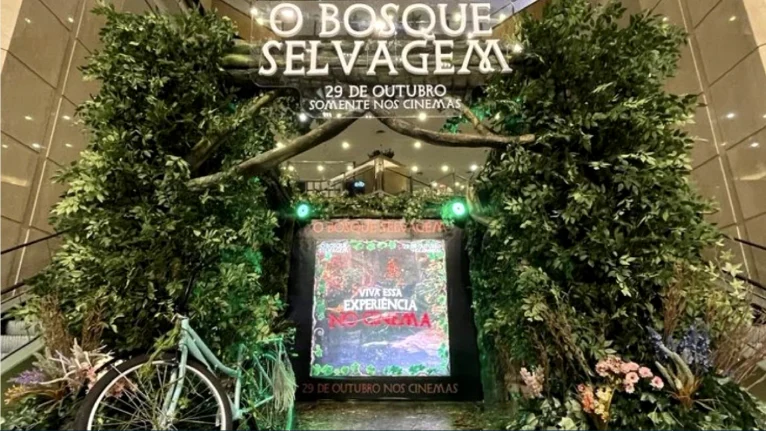 Shopping Eldorado recebe ativação de “O Bosque Selvagem”