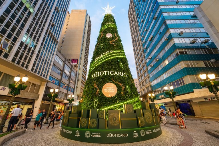 O Boticário retorna com experiências de Natal em Curitiba
