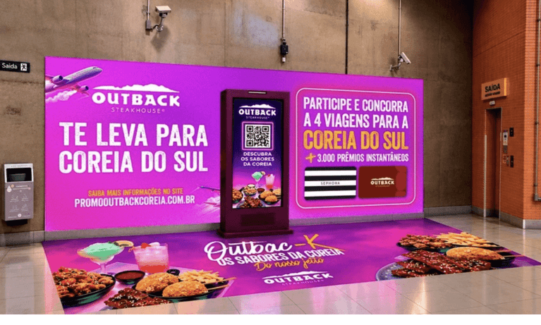 Outback faz estação de metrô virar arena de K-pop em SP