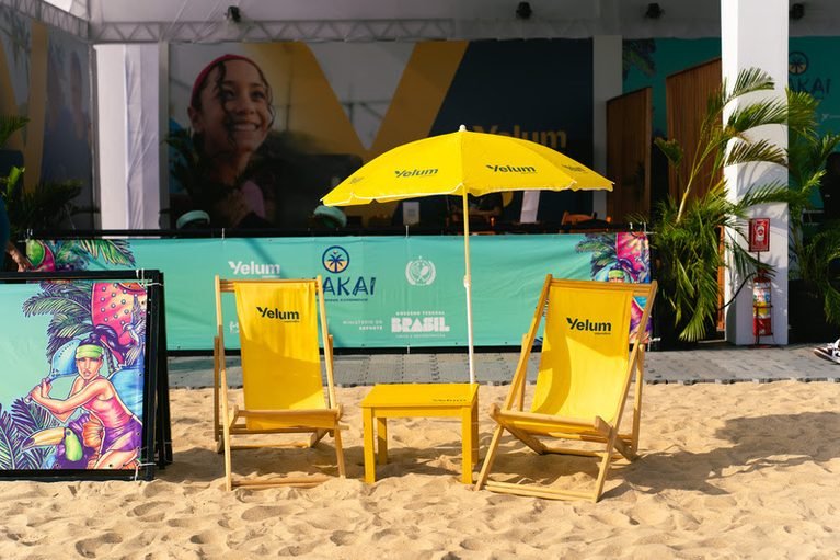 Yelum Seguros vai ao circuito Makai Beach Tennis com aulas grátis e estande