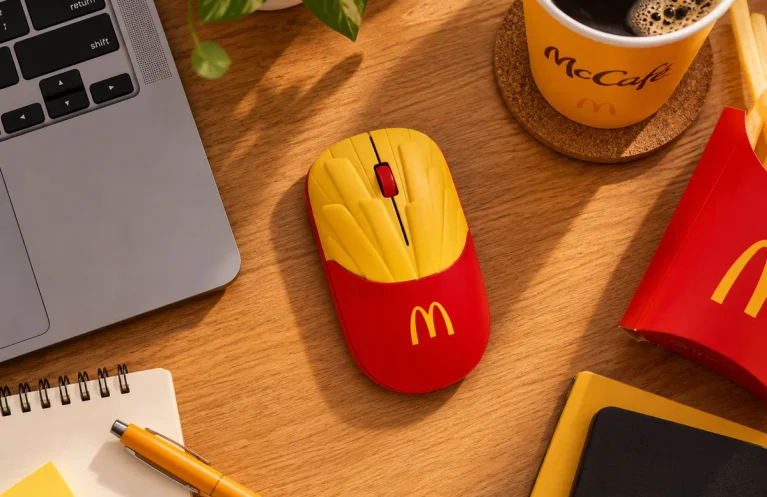 McDonald’s transforma brinquedos do McLanche Feliz em mouse sem fio