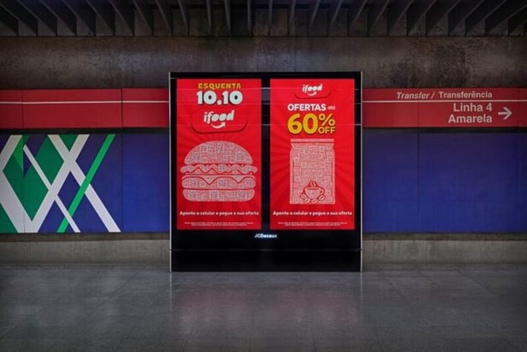 iFood faz caça a cupons no Metrô de São Paulo