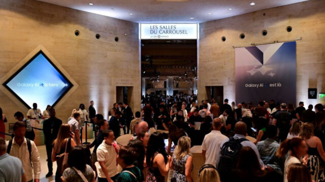 Duas semanas antes da Cerimônia de Abertura dos Jogos de Paris 2024, a Samsung Electronics apresentou a próxima fronteira da Galaxy AI1 no Galaxy Unpacked 2024, em 10 de julho, no Carrousel du Louvre – localizado no subsolo do histórico Museu do Louvre em Paris, França.