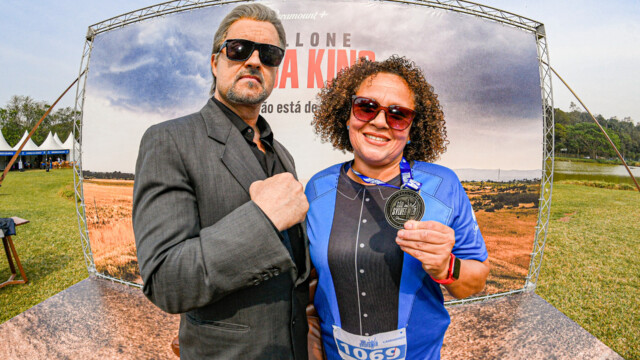 Promovida Pelo Paramount+, Corrida Foi Um Aquecimento Para a Estreia Daa Segunda Temporada de TULSA KING